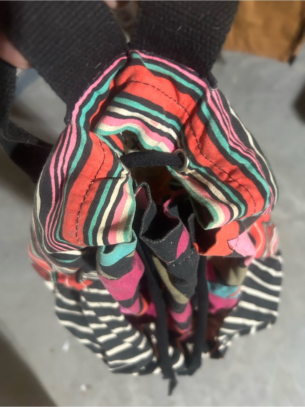roxy billabong drawstring backpack - Picture 6 of 6